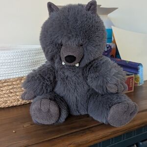 Jellycat Fluffy Gray Plush Toy